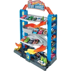 Hot Wheels Stunt Garage set pistă cu mașinuță - Mattel imaginea 4