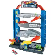 Hot Wheels Stunt Garage set pistă cu mașinuță - Mattel