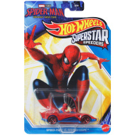 Hot Wheels: Superstar Speeders Spider-Man El Segundo Coupé mașinuță 1/64 - Mattel
