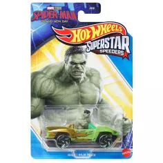 Hot Wheels: Superstar Speeders Spider-Man Hulk mașinuță 1/64 - Mattel