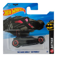 Hot Wheels: The Dark Knight Batmobil mașinuță neagră 1/64 - Mattel