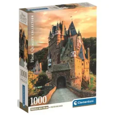 HQC Eltzi castel puzzle 1000 bucăți - Clementoni