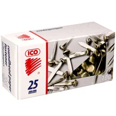 ICO: Milton clips 25mm 100buc