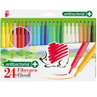 ICO: Antibacterial set marker colorat 24 bucăți