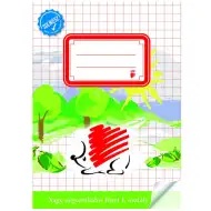 ICO: caiet cu pătrățele A5 pentru clasa 1-a-