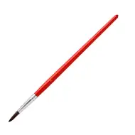 ICO: pensulă cu mâner din lemn vopsit mărime 10