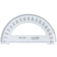 ICO: Koh-I-Noor riglă transparentă 180/100