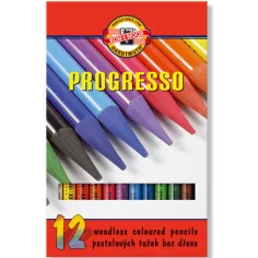 ICO: Progresso creion pastel 12buc Koh-I-Noor