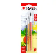 ICO: SÜNI set pensule cu mâner din lemn