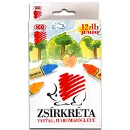 ICO: Jumbo cretă cerată de 12 bucăţi