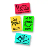 ICO: gumă de şters plastic cu animale marine Koh-I-Noor