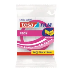 ICO: Tesa lipici bandă adezivă semn neon 19mm lățime în două variante imaginea 2