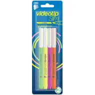 ICO: Videotip Slim textliner în patru culori diferite