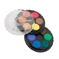 ICO: Acuarele 12buc. în cutie rotundă Koh-I-Noor