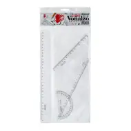 ICO: SÜNI set rigle transparente