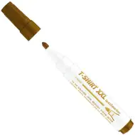 ICO: XXL Marker pentru textil de culoare maro