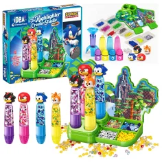 Idea! Ariciul Sonic textmarker creator set creativ - Clementoni imaginea 2