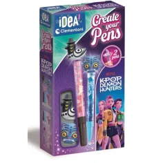 Idea Art Mini: K-Pop Demon Hunters set de creioane Sussie și Derpy - Clementoni