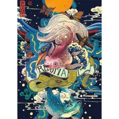 Impetous World Life catifea moale la atingere 500 bucăți puzzle - Trefl imaginea 2