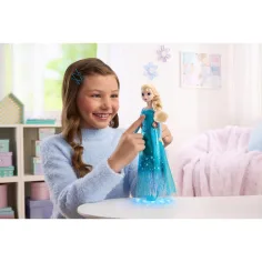 Înghețată - Elsa cântătoare cu joc de lumini - Mattel imaginea 2