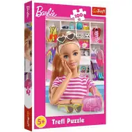 Întâlnire cu Barbie 100 bucăți puzzle - Trefl