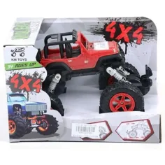 Jeep vehicul cu arc 4x4 culoare verde imaginea 2