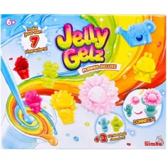 Jelly Gelz Flower Deluxe set creativ de figurine din gel cu flori - Simba Toys