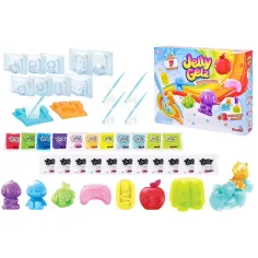Jelly Gelz Lifestyle Deluxe set creativ de figurine din gel - Simba Toys imaginea 2