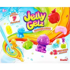Jelly Gelz Lifestyle Deluxe set creativ de figurine din gel - Simba Toys