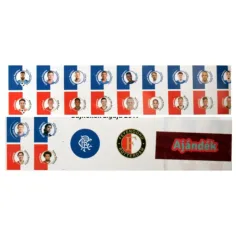 Joacă din nou finala Cupei Mondiale din 1978! Set Minfotbal Argentina-Olanda cu echipă cadou imaginea 2