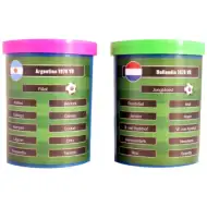 Joacă din nou finala Cupei Mondiale din 1978! Set Minfotbal Argentina-Olanda cu echipă cadou