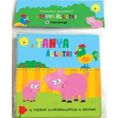 Joacă-te cu culorile! - Carte de bălăceală cu animalele de la fermă