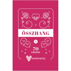 Joc de cărți pentru cupluri „Összhang”, cu 70 de întrebări