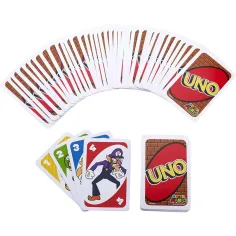 UNO Super Mario joc de cărți - Mattel imaginea 2