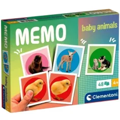 Joc de memorie cu animale, 48 de piese - Clementoni