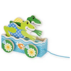 Jucărie creativă concurs de broască lemn - Melissa & Doug imaginea 2