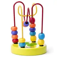 Jucărie creativă din lemn verde mini