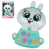Jucărie muzicală pentru bebeluși Mini Rabbit