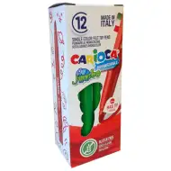 Jumbo markere verzi 1 bucăţi - Carioca