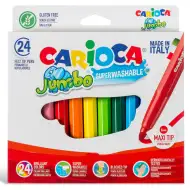Jumbo set markere 24 bucăţi - Carioca