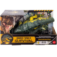 Jurassic World: dinozaur Stomatosuchus de atac cu sunet și lumină – Mattel