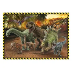 Jurassic World: Dinozaurii din Jurassic Park 200 bucăți puzzle - Trefl imaginea 2
