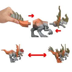 Jurassic World: Mayhem Mix-Ups DIY Dino Mutant Dilophosaurus - Mattel imaginea 3