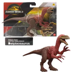 Jurassic World: Reîntoarcerea Frenzy pack Beipiaosaurus figură de dinozaur - Mattel