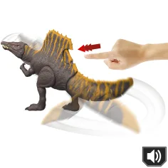 Jurassic World: Renaștere Tail Thrasher Spinosaurus – figurină de dinozaur colosală - Mattel imaginea 2