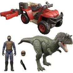 Jurassic World: Set de joc Quad cu prindere de dinozauri - Mattel imaginea 2