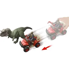 Jurassic World: Set de joc Quad cu prindere de dinozauri - Mattel imaginea 4