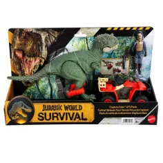 Jurassic World: Set de joc Quad cu prindere de dinozauri - Mattel