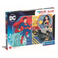 Justice League 3x48 bucăți set puzzle - Clementoni