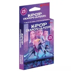 K-Pop vânători de demoni autocolante colectabile în pachet super - 5 x 5 bucăți autocolante imaginea 1